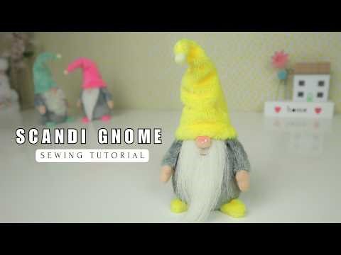 How to Sew a Scandinavian Gnome | DIY Scandi Gnome Tutorial