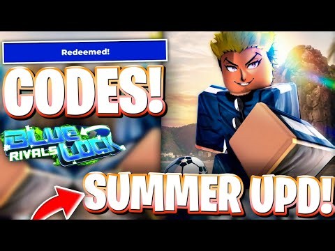 🌅SUMMER! ALL NEW SUMMER UPDATE CODES FOR BLUE LOCK RIVALS (BLR) | ROBLOX BLUE LOCK RIVALS CODES