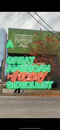 everybody loves puppets featuring @Griffin & Spencer 🫎 Center for Puppetry Arts in Atlanta, GA #agreatamericangaysidequest #agreatamericanholigaysidequest