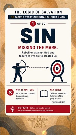 Sin | The Logic of Salvation (1/30)