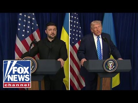 BREAKING: Trump, Zelenskyy discuss Russia-Ukraine peace plan after meeting