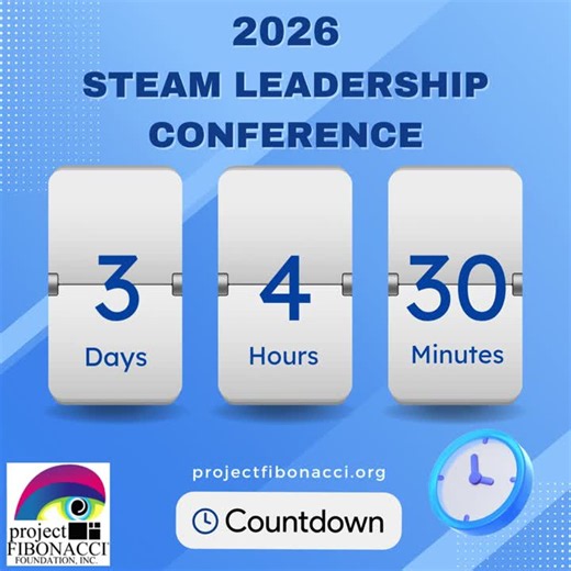 #projectfibonacci #steamleadership #countdown #futureinnovators #steameducation #leadership #workforcedevelopment #innovation #studentsinsteam #romeny #futurestartshere | The Project Fibonacci Foundation, Inc.