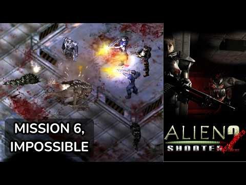 Alien Shooter 2: Reloaded - Mission 6, Impossible Difficulty, "Hypnotism" Skill