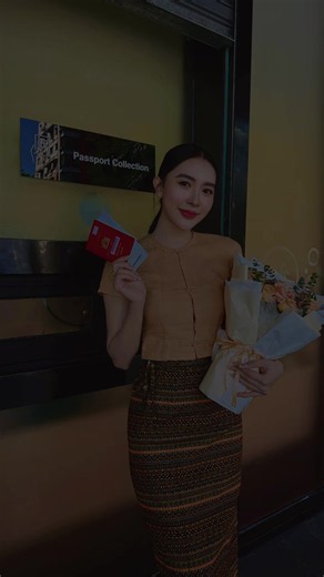 Yayyy🥳🇲🇲Finally I got the visa for my competition in Japan! (Miss International Myanmar 2026) 💐See you soon in Japan .I will try the best as much as I can 🫶🏻#fyp #fypp #international #myanmar #japan