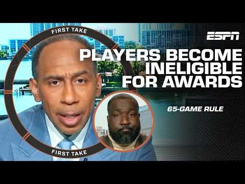 Would a 65-game rule devalue awards? Stephen A. & Perk debate | First Take