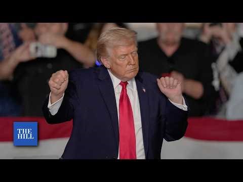 Trump Presents Commander-In-Chief’s Trophy To Us Navy