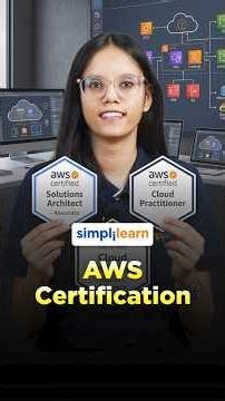 AWS Certification 2026 | AWS Certifications Explained | Which One To Choose | #Shorts | #Simplilearn