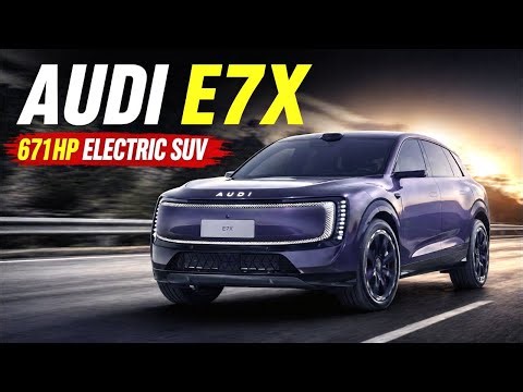 New AUDI E7X 671HP Electric SUV Shocks Everyone