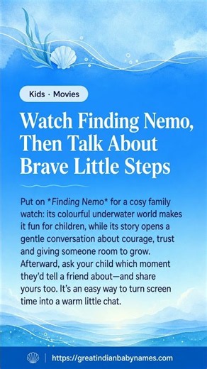 Watch Finding Nemo, Then Talk About Brave Little Steps