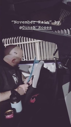 “November Rain” by ‪@gunsnroses‬ | #drumcover by Dick Born Jr. fka Ryan Born #cyberdrummer #cybertruck