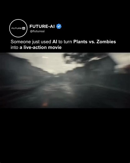AI-Generated Trailer Transforms Plants vs Zombies into Gritty Horror Film | NowTech posted on the topic | LinkedIn