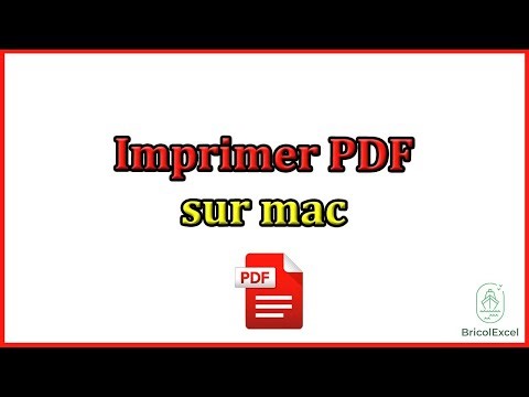 Comment imprimer un pdf sur mac