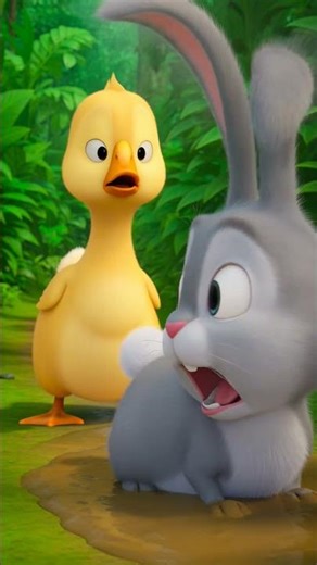“Mud Push Prank! Bunny & Ducky Short | H&S TALES”
