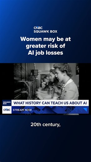Women may be at risk of greater AI job losses