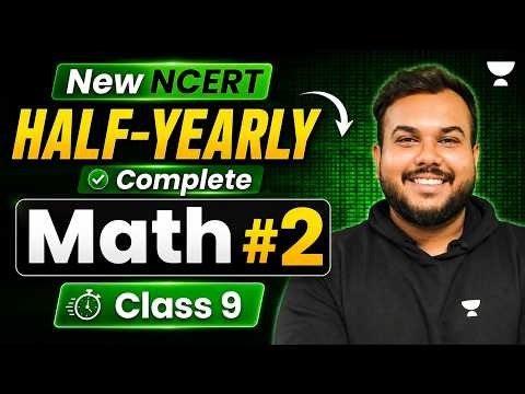 Class 9 Maths Half Yearly Marathon | Most Important Questions | Complete New NCERT 2027 | Prem Sir