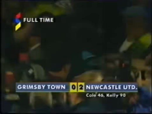 04/05/1993:Newcastle win 2-0 at Grimsby to confirm their promotion to the Premier League. Interviews follow with manager Kevin Keegan, Lee Clark, Barry Venison and Sir John Hall.