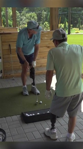Amputee athletes find healing through golf