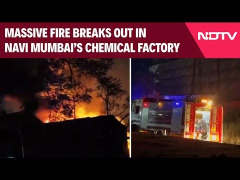 Mumbai News | Massive Fire Breaks Out At Chemical Factory In Navi Mumbai’s Taloja MIDC
