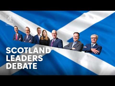 Scotland Decides: Leaders debate ahead of May elections