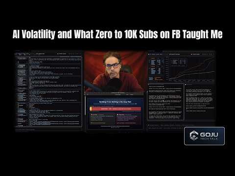 AI at Its Most Volatile and What Zero to 10K Taught Me