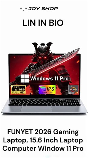 Insane $799 Gaming & Creator Laptop! 🚀 FUNYET Ryzen 7 6800H (24GB RAM) #TechDeals #GamingLaptop #shorts #usa