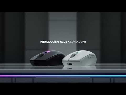 Logitech G305 X SUPERLIGHT | 61g LIGHTSPEED Wireless Mouse With 130-Hour Battery