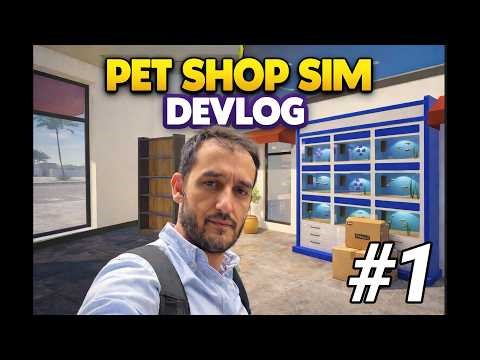 Starting My Dream Pet Shop Simulator Game in Unity (Devlog-1)