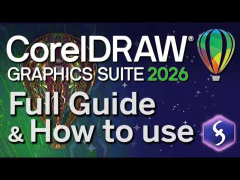 CorelDRAW - Tutorial for Beginners in 13 MINUTES! [ FULL GUIDE 2026 ]