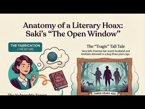 THE OPEN WINDOW BY SAKI@LiteraryArt-g4w 