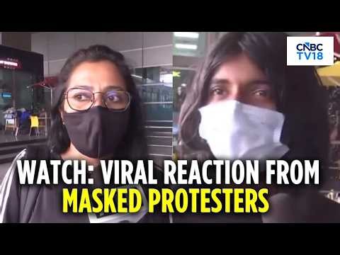 WATCH: Masked Protesters’ Reaction Goes Viral | Delhi Protest | CJP | CEC | N18V