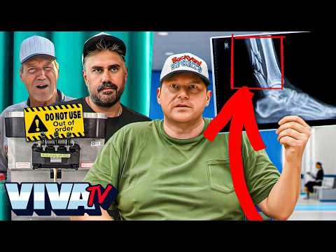 Broken Bones & Machines Create Office-Wide Concern | VIVA TV