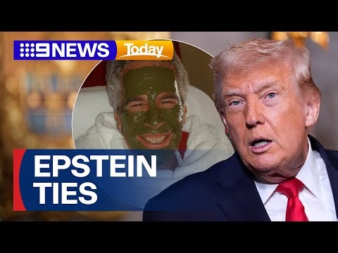Trump says he cut ties with Epstein early | 9 News Australia