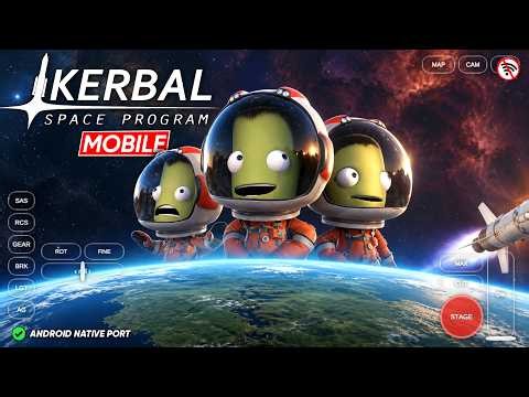 Kerbal Space Program Mobile (Port) - Android Gameplay
