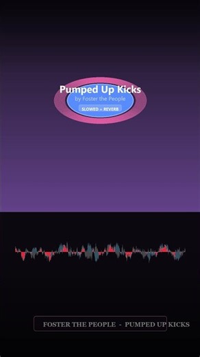 Pumped Up Kicks - Foster the People (Slowed + Reverb) #shorts