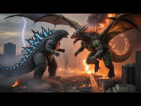 Alien Dragon vs Godzilla Who Wins?