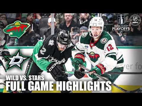 1st Round - Game 5: Minnesota Wild vs. Dallas Stars | Full Game Highlights | ESPN NHL