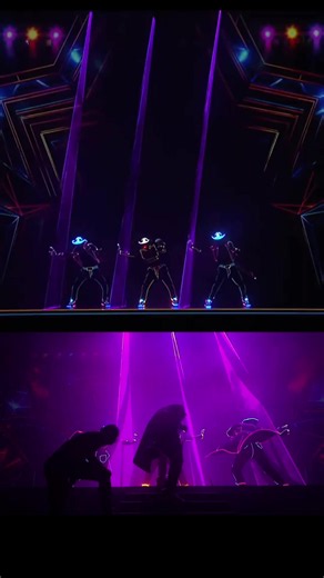 Magic from our point of view ✨✨✨ #royallasers #agt #agtauditions | americas got talent