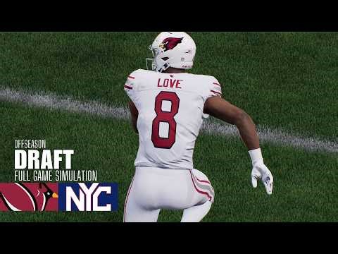 Cardinals vs. Giants | 2026 NFL Draft | Madden NFL 26 Simulation