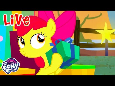 🔴 LIVE | Christmas Episodes! 🎄✨ My Little Pony Friendship Is Magic 🦄 Children's Cartoon 💖 MLP FIM