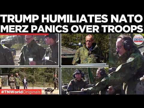 DESPERATE TO KEEP US FORCES! German Chancellor Merz 'Flatters' Trump After US Troops Threat