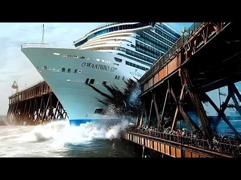 Biggest SHIPS Crashing And Sinking HUGE WAVES In Storm