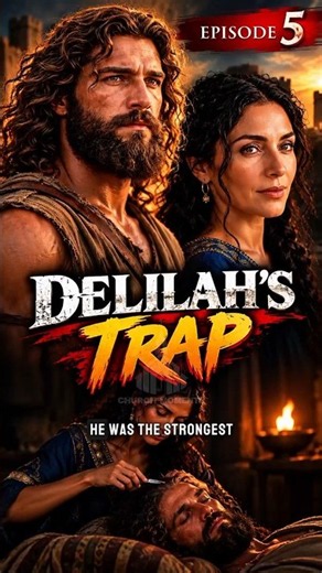Delilah's Betrayal - Samson's Final Night #bible #delilah #samson