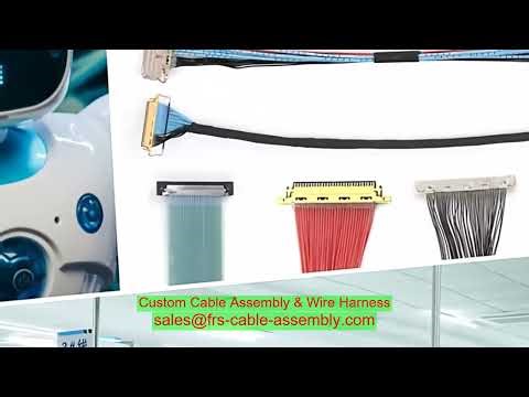 cable assembly house security PTZ camera LVDS medical IEC 60601 1 CoaXPress 21 Moldex to ITT IP68 LS