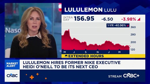 Lululemon hires former Nike executive Heidi O'Neill to be its next CEO