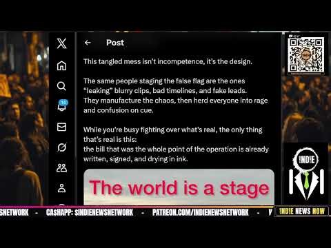 Chaos to Legislation: The Real Goal of a #Psyop | @IndieNewsNow_ @IndieMediaToday @EscanorReloaded