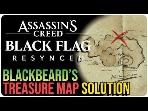 Blackbeard’s Treasure Map Solution – Assassin’s Creed Black Flag Resynced