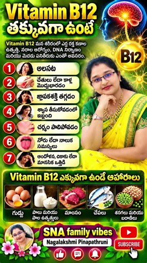 TitleVitamin B12 Deficiency: 7 Warning Signs You Should Never Ignore