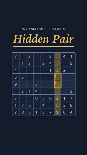 Wild Sudoku - Episode 5 - Hidden Pair