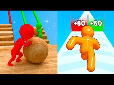 Tall Man Run VS Snow Race || Epic MixPlay 🔥 Max Levels Unlocked | Full Gameplay Walkthrough #449