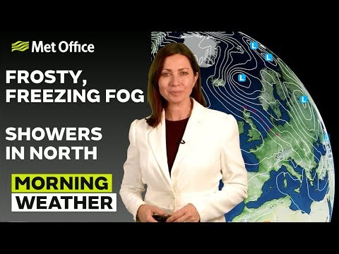 31/12/2025 – Frost and fog - Morning Weather Forecast UK – Met Office Weather